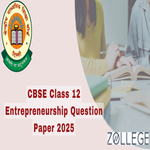CBSE Class 12 Entrepreneurship Question Paper 2025 with Answer Key PDF ZPYP